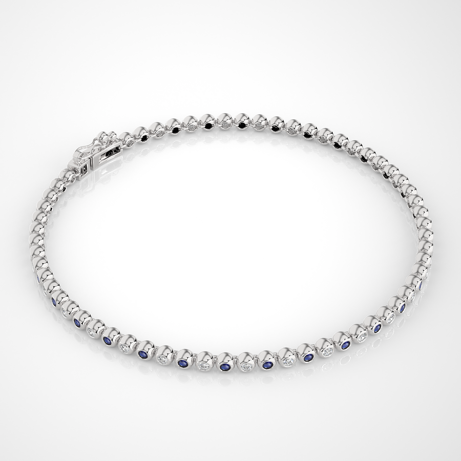 EOS - Diamond And Gemstone Bracelet