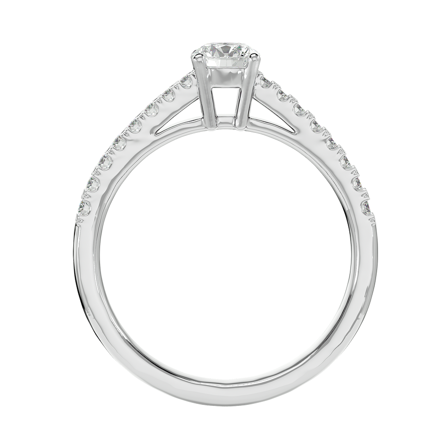 Side finish of Brussels Diamond Rings Online