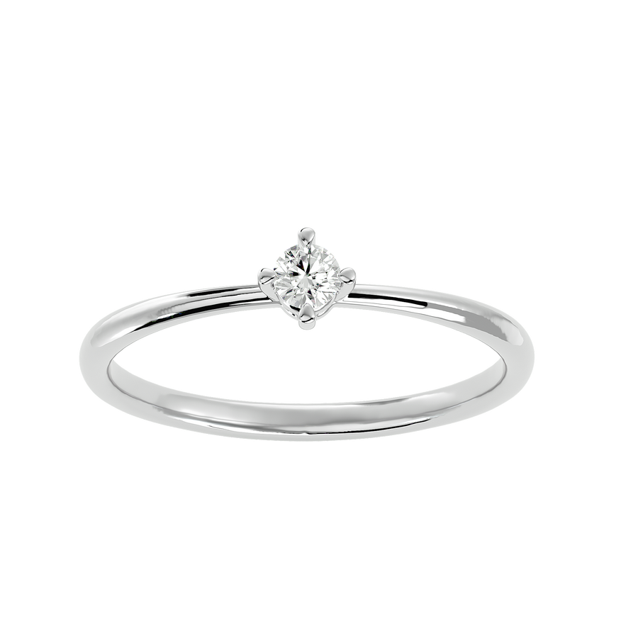 Buy Fontainebleau Silver Diamond Ring Online