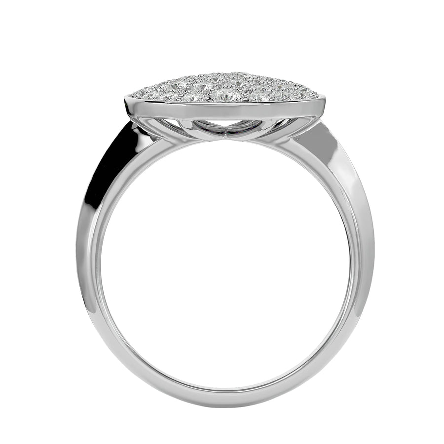 Side finish of Vienna Diamond Rings Online