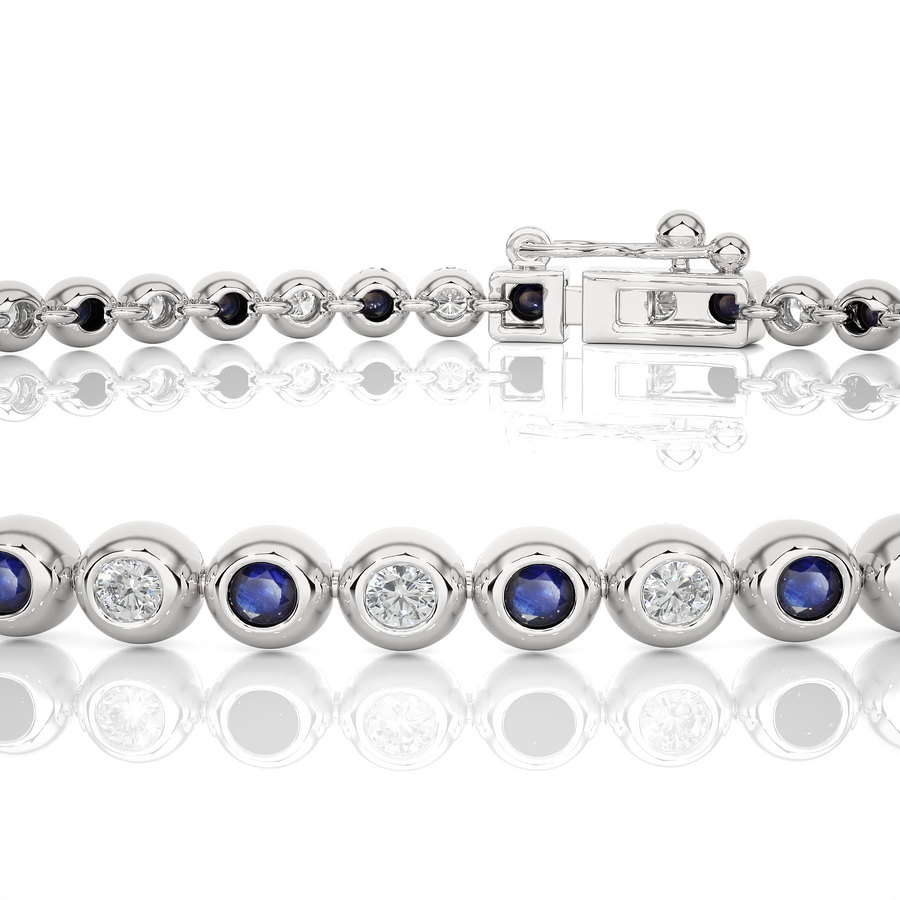 EOS - Diamond And Gemstone Bracelet