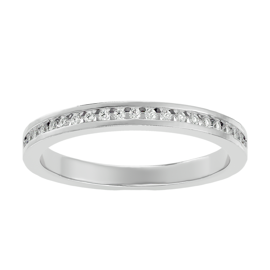 Buy Interlaken Silver Diamond Ring Online