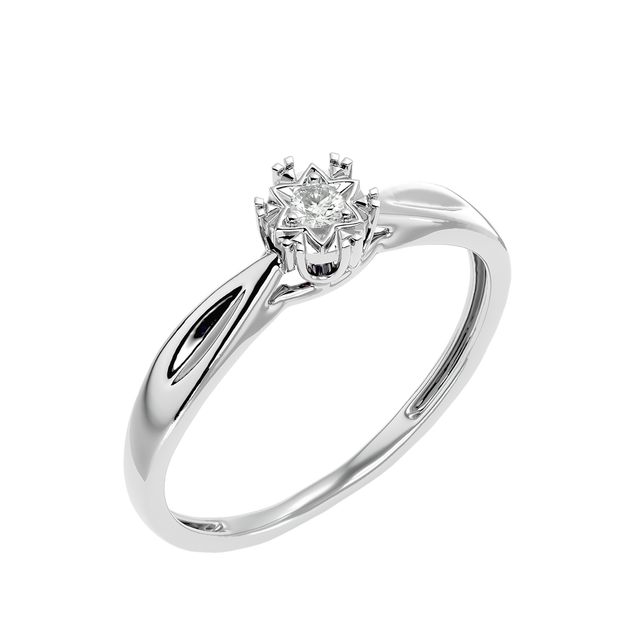 Side finish of Martinique Diamond Rings Online
