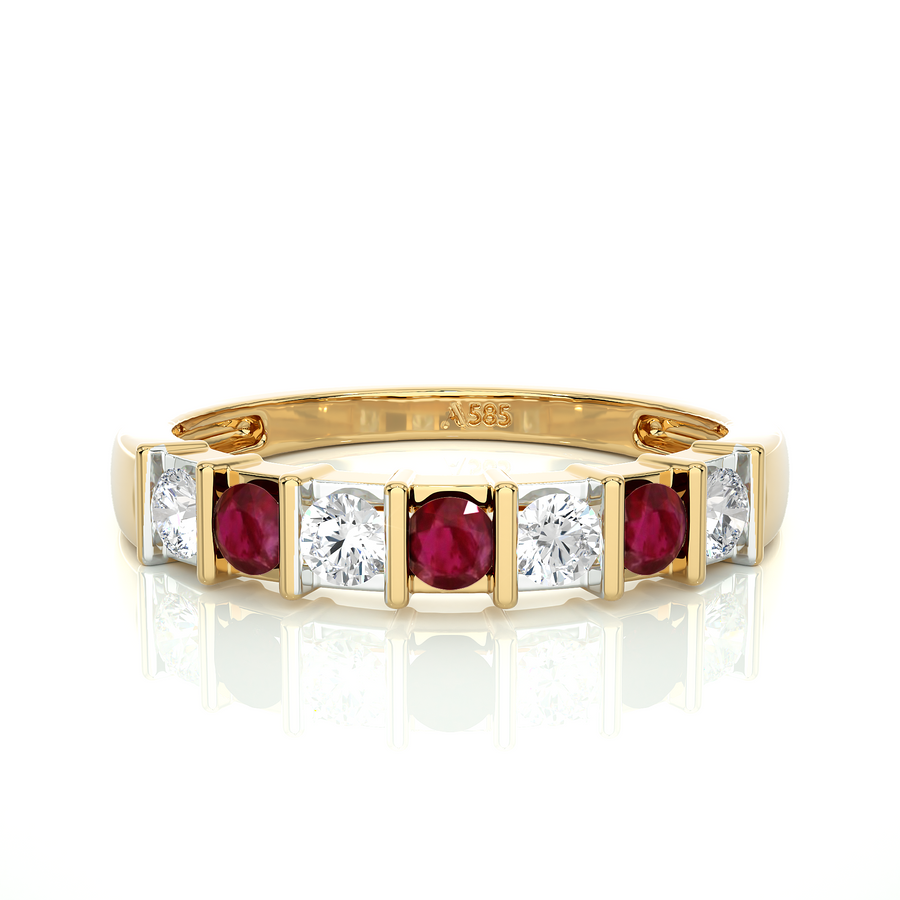 ANKARA - Diamond And Gemstone Ring