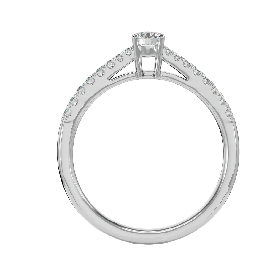 Side finish of Geneva Diamond Rings Online
