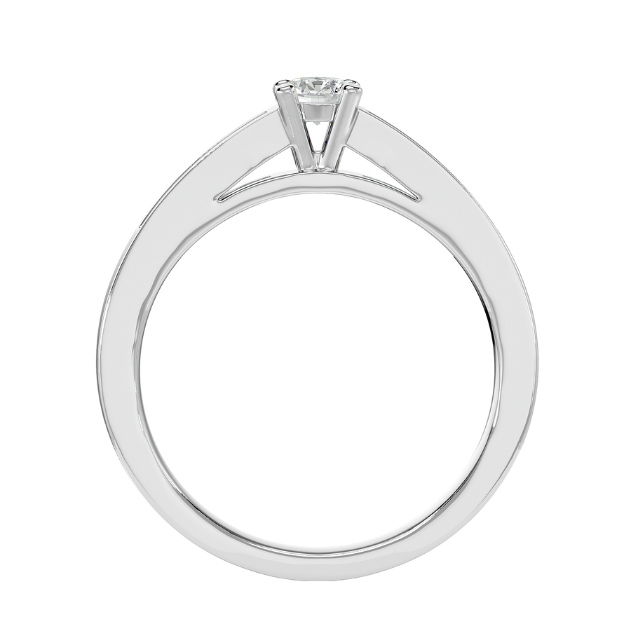 Side finish of Zurich Diamond Rings Online