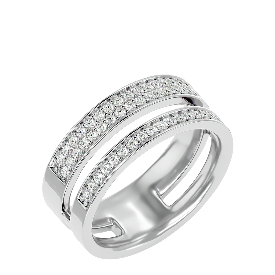 diamond finish  - Evergem diamond ring