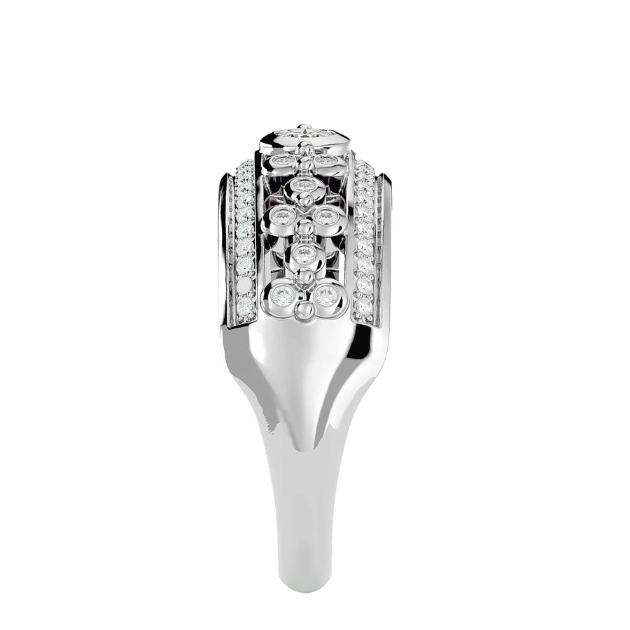 Rich Diamond Work in Buy Diamond Ring Online