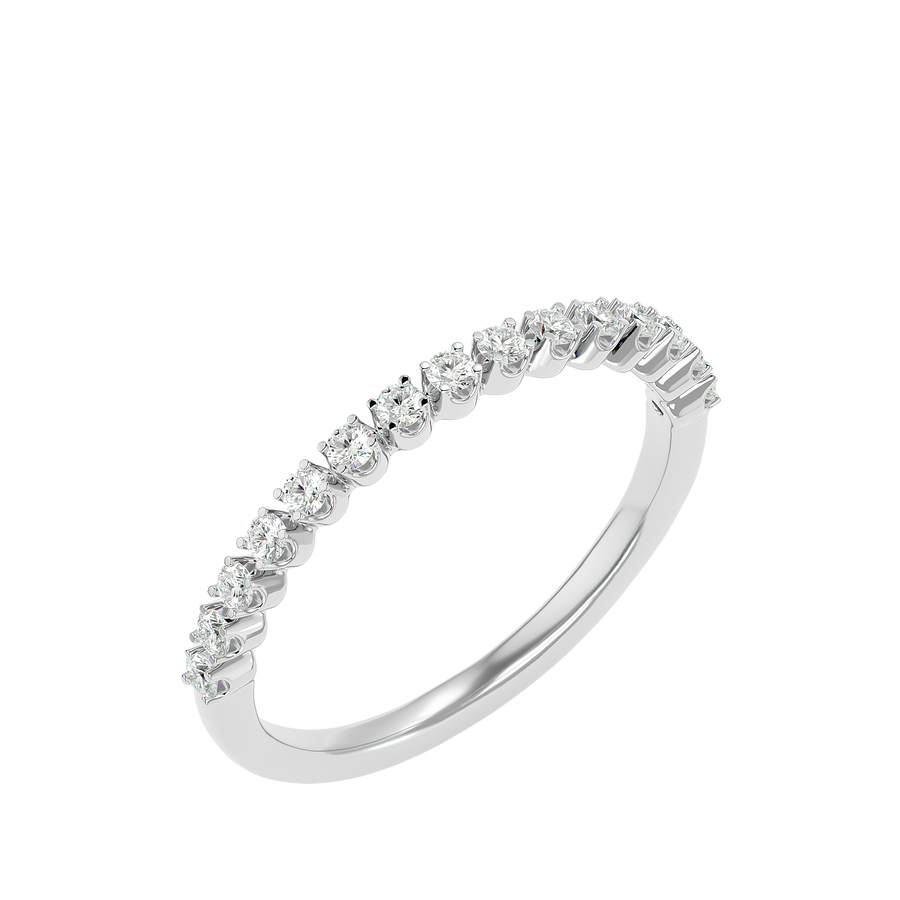 Alsace silver diamond ring online by AËLRA JOAILLERIE