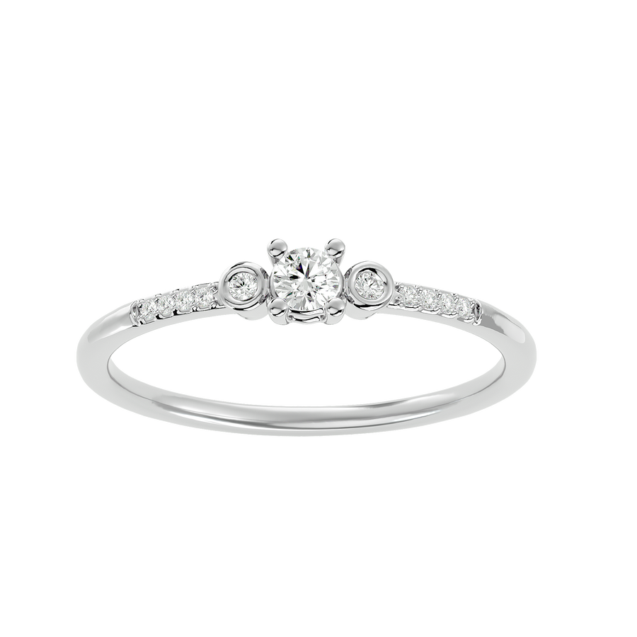 Buy Toulouse Silver Diamond Ring Online