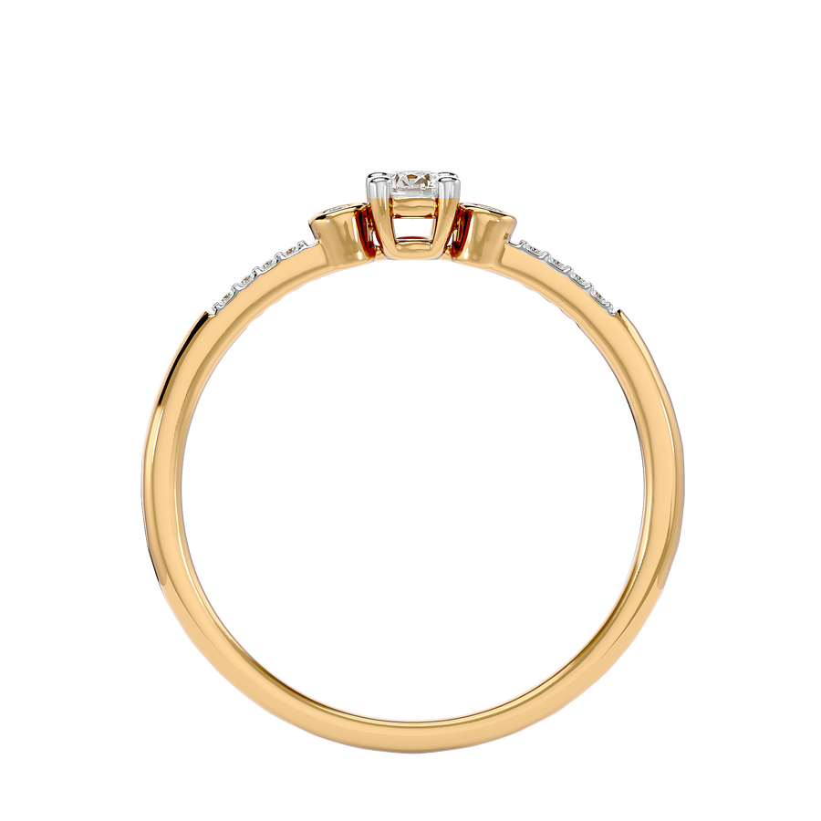 Side finish of Toulouse Diamond Rings Online