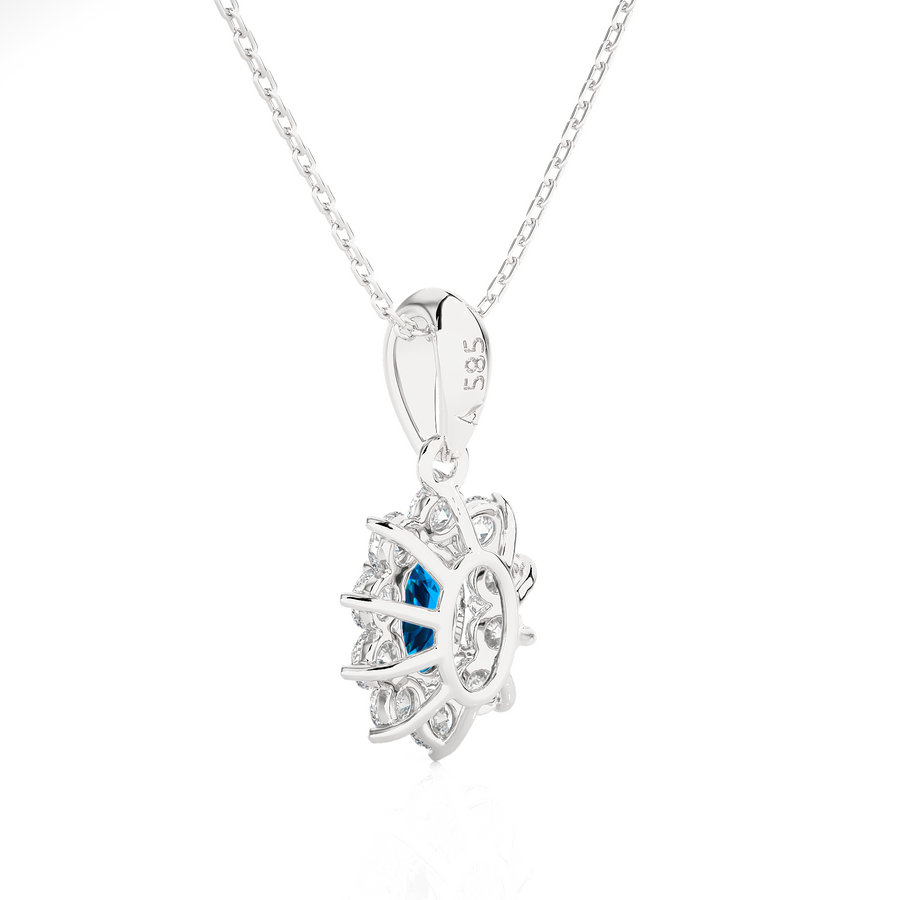MYKONOS - Diamond And Gemstone Pendant