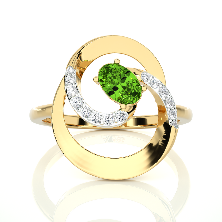 LISBON - Diamond And Gemstone Ring